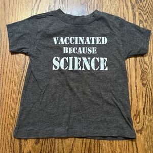 4t vaccinated t-shirt